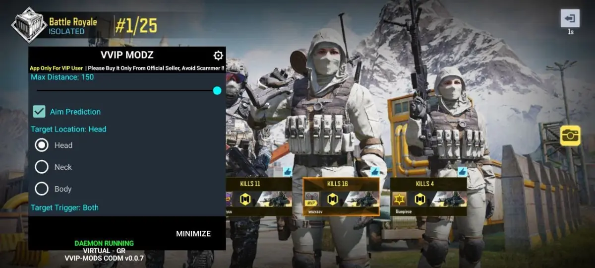 VIP — COD MOBILE screenshot 2